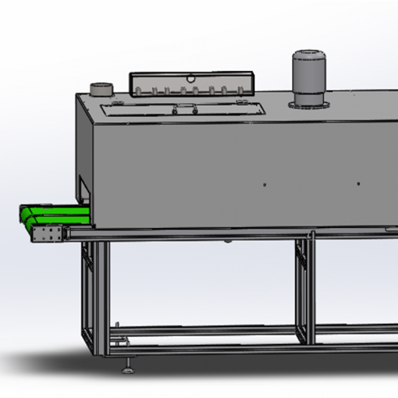 Straight tunnel furnace